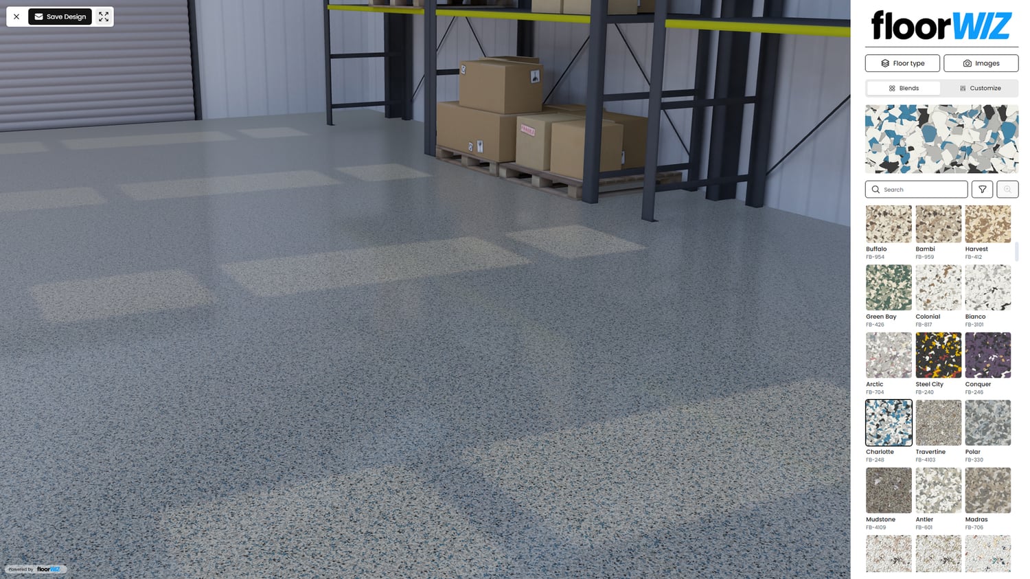 Floorwiz Epoxy Flooring Visualiser