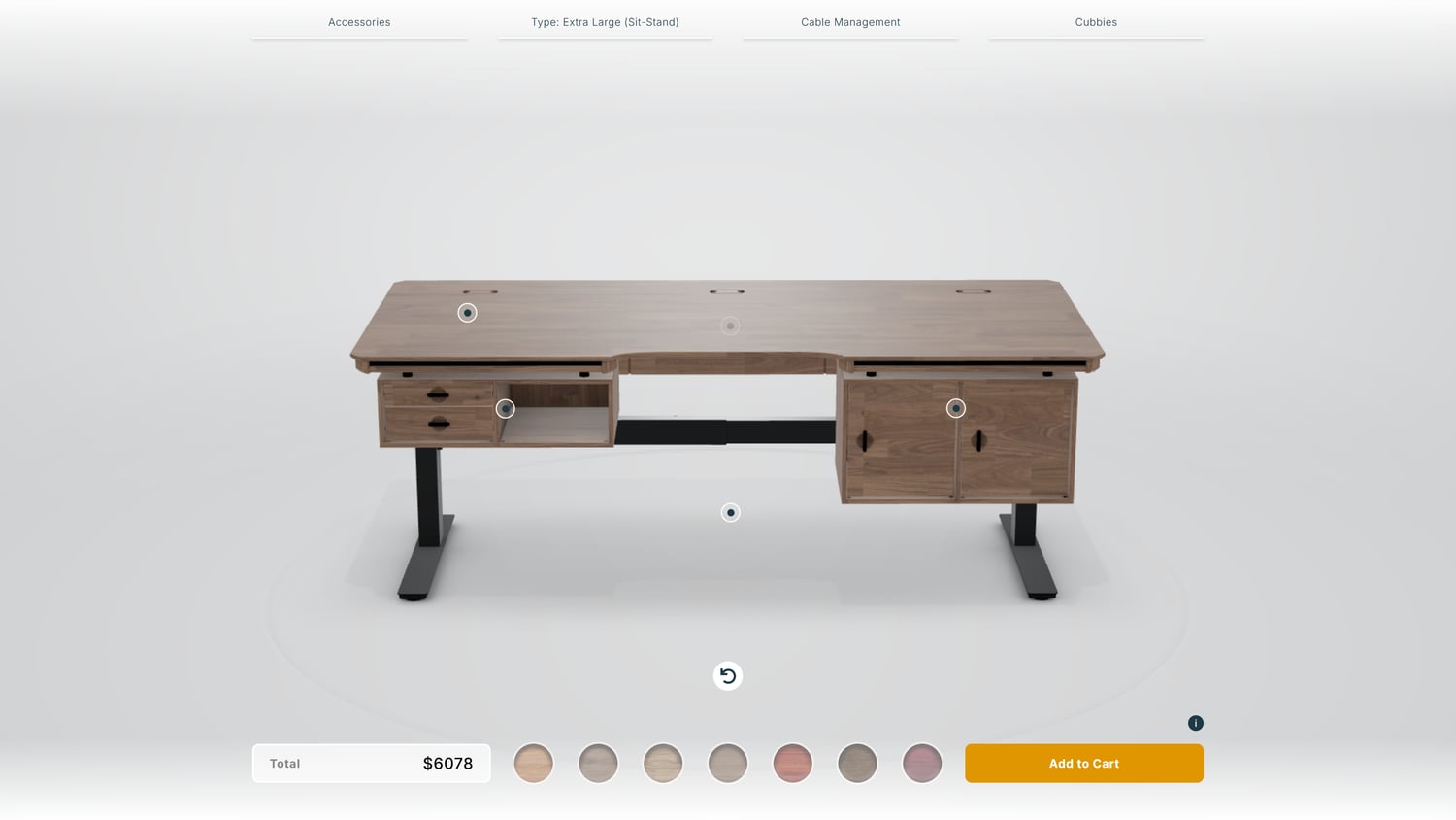 Wyrmwood Modular Desk Configurator
