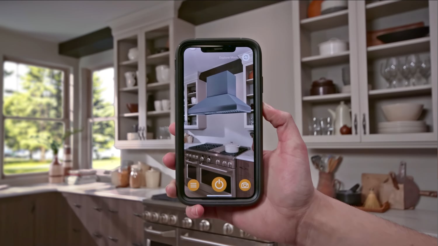 Zephyr AR Kitchen Hood Visualiser